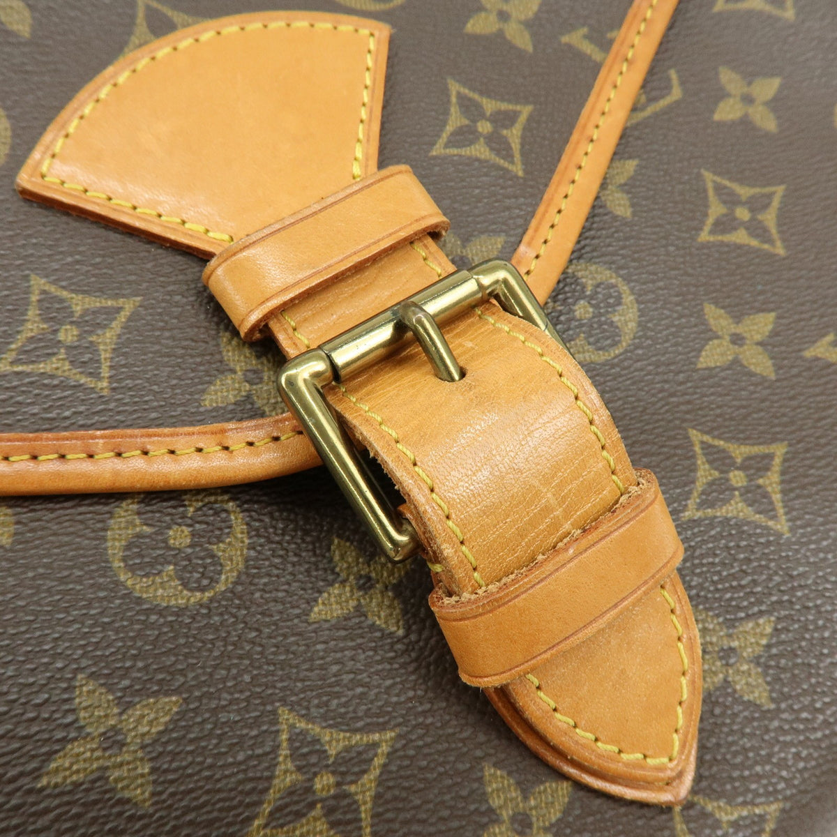 Louis Vuitton Beverly Monogram Canvas Brown Canvas Handbag (Pre-Owned)