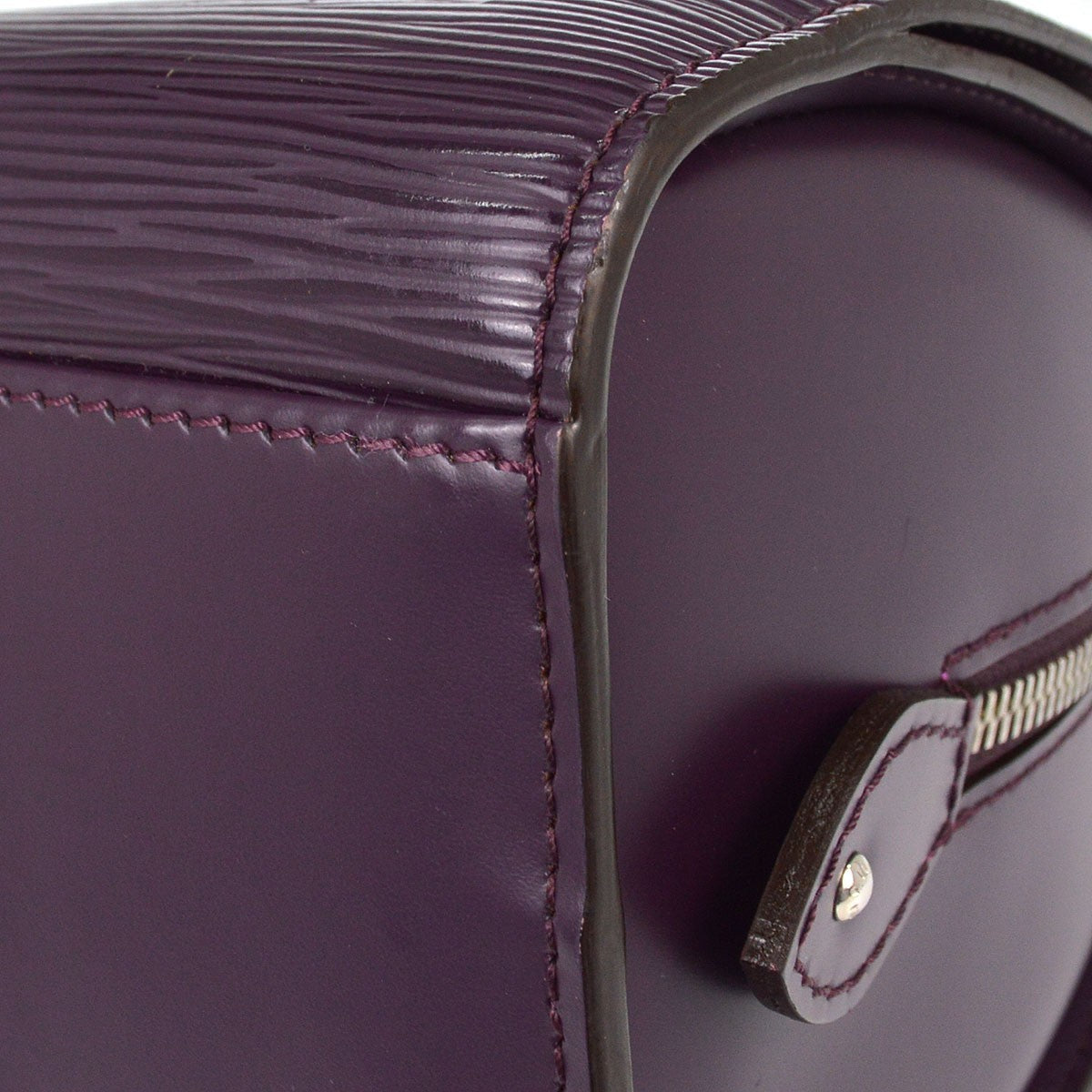 Louis Vuitton Pont Neuf Nm Electric Epi Leather Purple Leather Handbag (Pre-Owned)