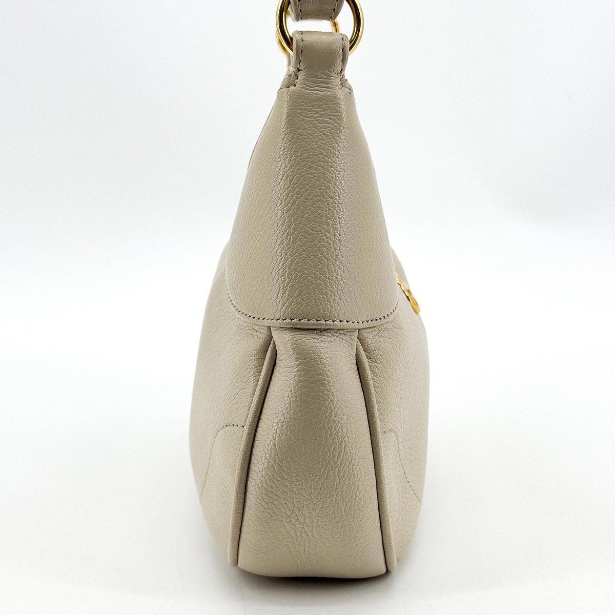 Gucci Aphrodite Leather Beige Leather Shoulder Bag Bag (Pre-Owned)