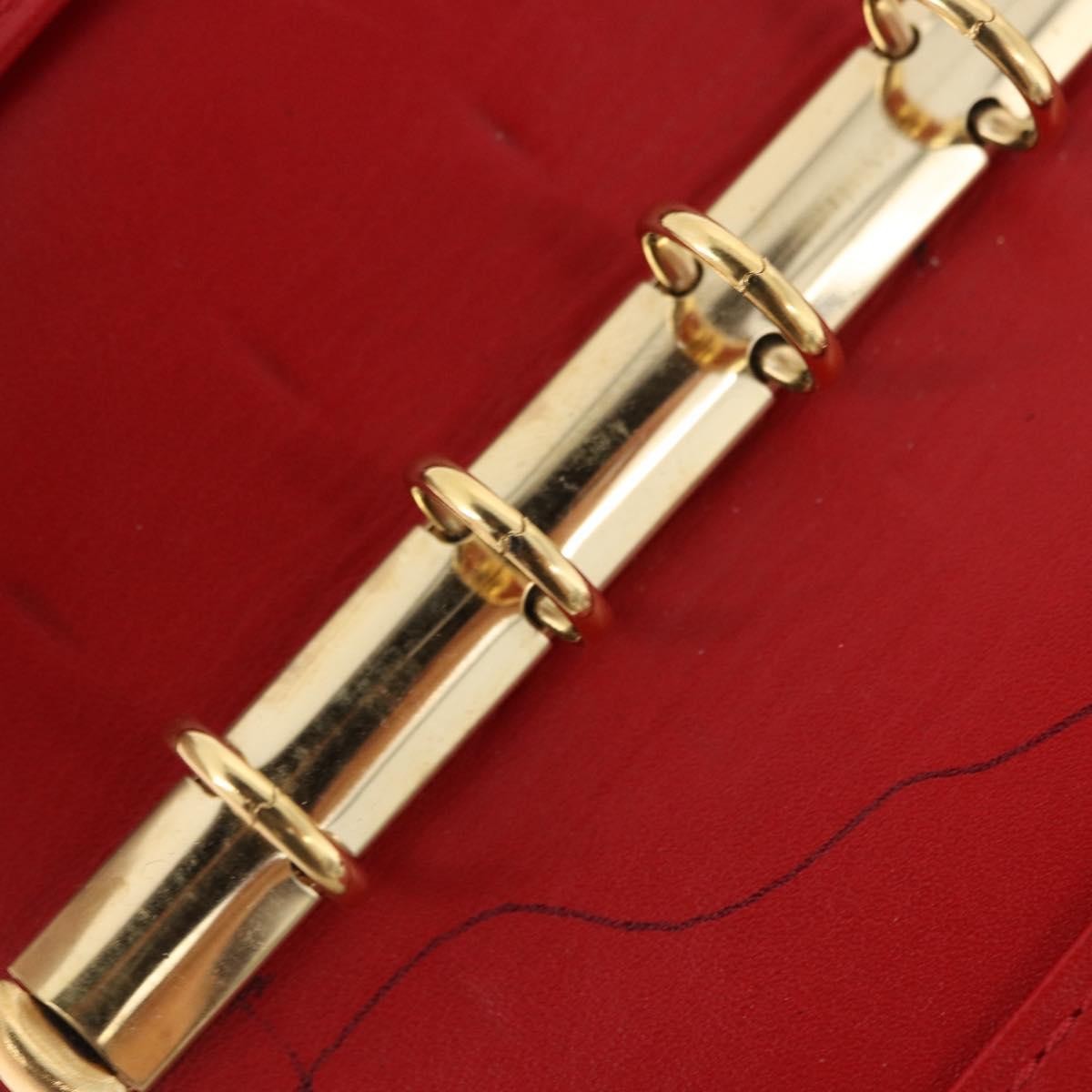 Louis Vuitton Agenda Cover Patent Red Patent_Leather Clutche & Pouche Bag (Pre-Owned)