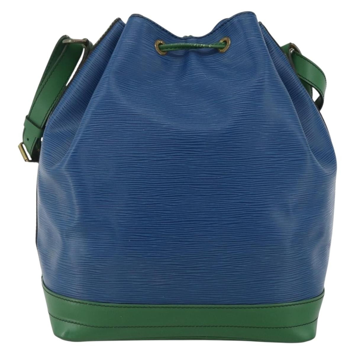 Louis Vuitton Bicolor Noe Epi Leather Blue Leather Shoulder Bag Bag (Pre-Owned)