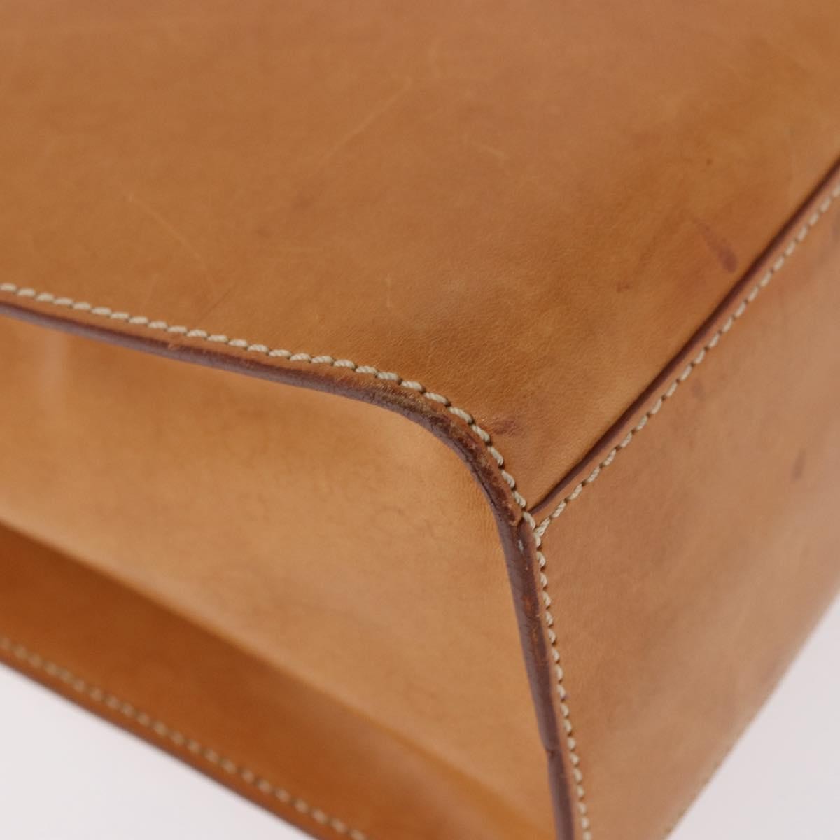 Celine Handbag Leather Brown Leather Handbag (Pre-Owned)