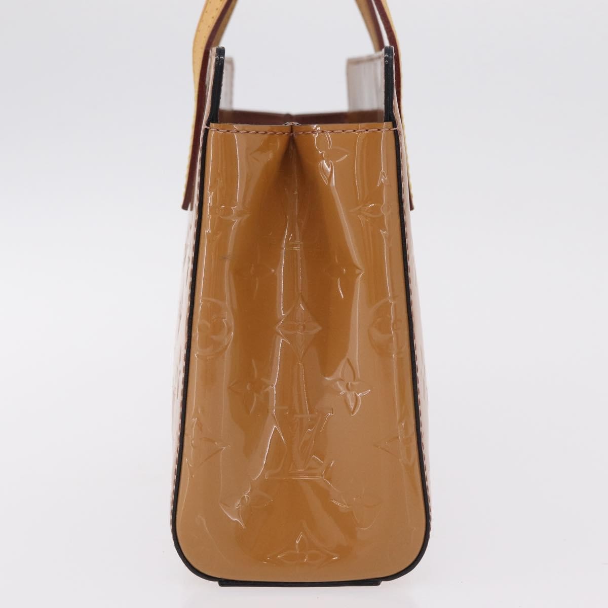 Louis Vuitton Catalina Monogram Vernis Brown Patent_Leather Handbag (Pre-Owned)