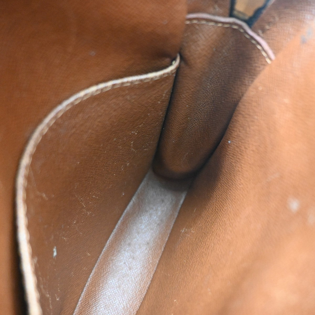 Louis Vuitton Amazone Monogram Canvas Brown Canvas Handbag (Pre-Owned)
