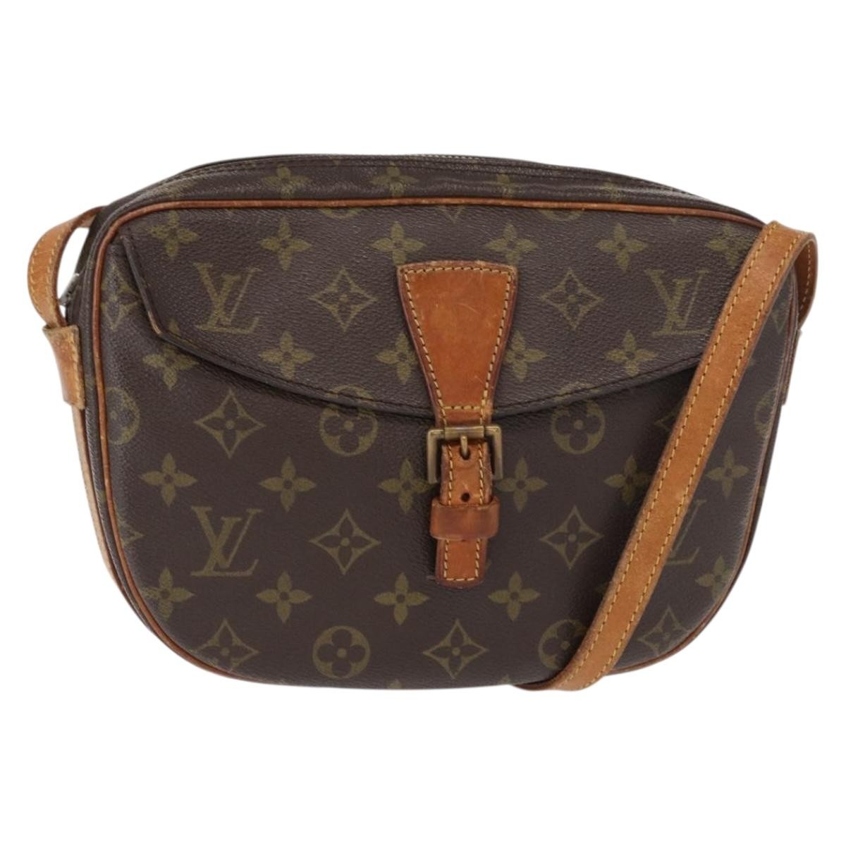 Louis Vuitton Jeune Fille Monogram Canvas Brown Canvas Shoulder Bag Bag (Pre-Owned)