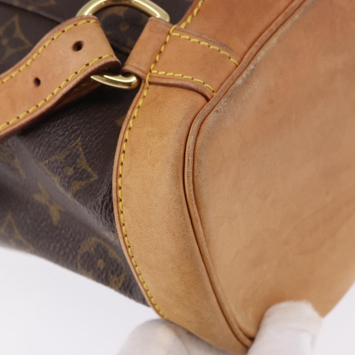 Louis Vuitton Vintage Montsouris Monogram Canvas Brown Canvas Backpack Bag (Pre-Owned)