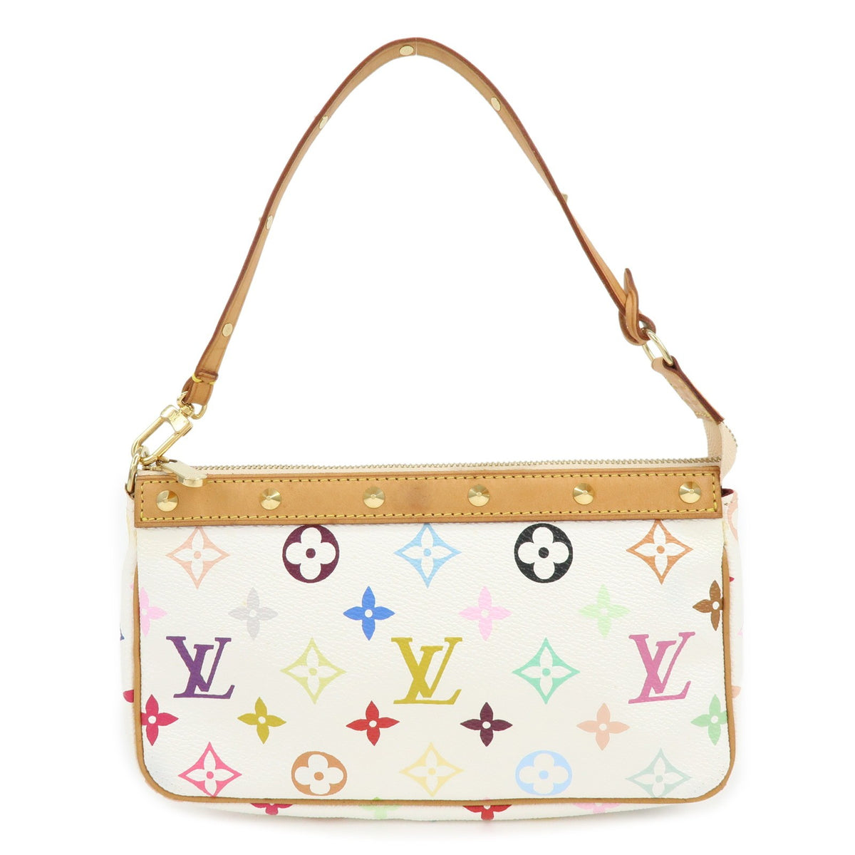 Louis Vuitton Pochette Accessoires Monogram Multicolor Multicolour Canvas Clutche & Pouche Bag (Pre-Owned)