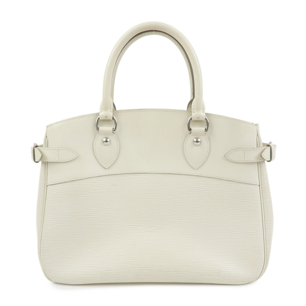 Louis Vuitton Passy Epi Leather White Leather Tote Bag Bag (Pre-Owned)