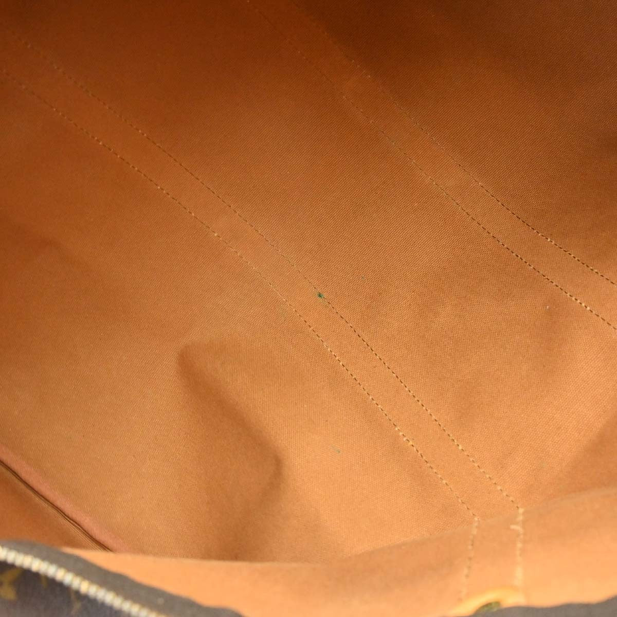 Louis Vuitton Keepall Monogram Brown Canvas Travel Bag Bag (Pre-Owned)