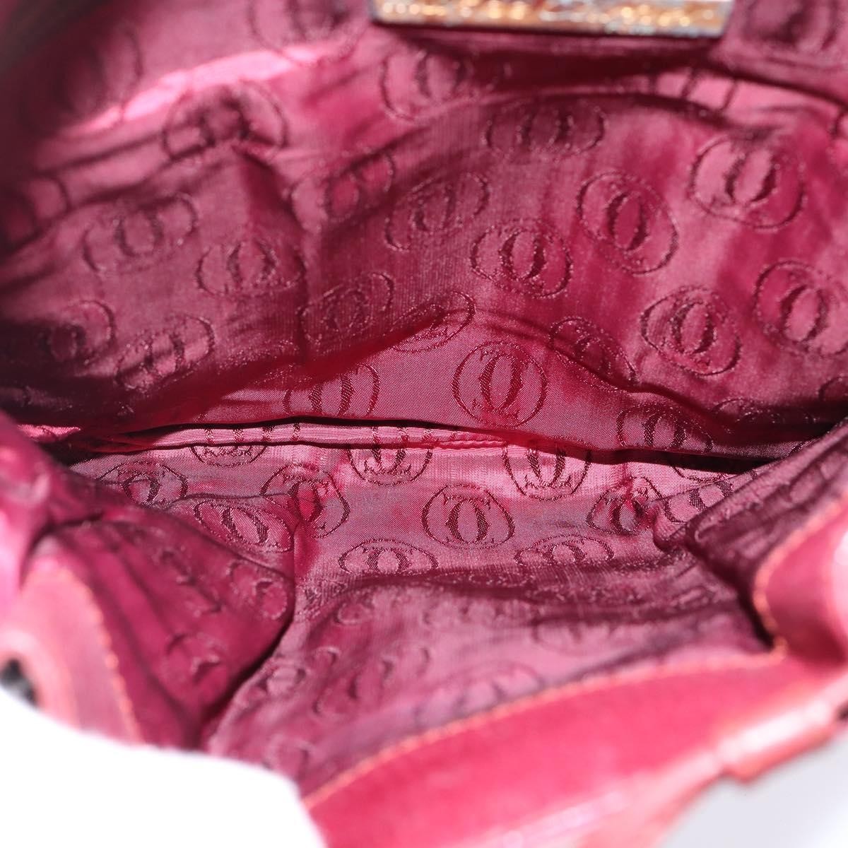 Cartier Must De Cartier Leather Burgundy Leather Bag (Pre-Owned)