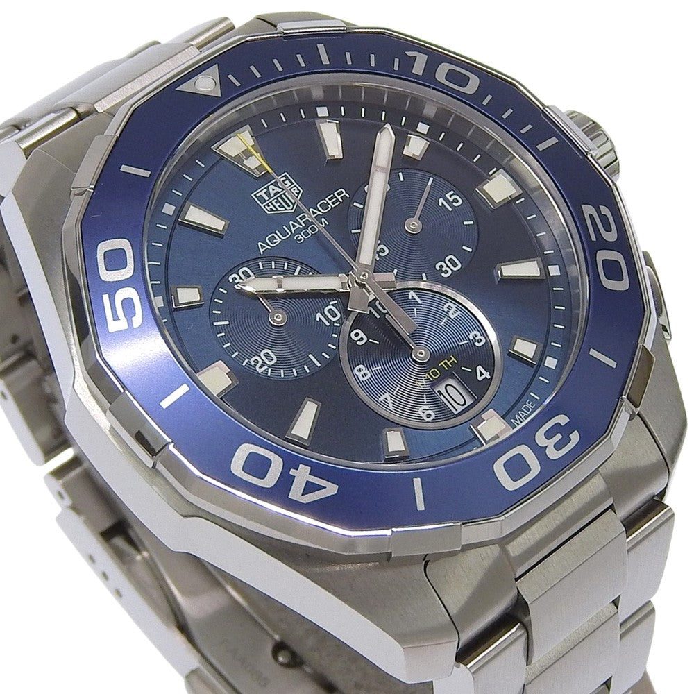 Tag Heuer Aquaracer 300M Chronograph Quartz Stainless Steel Watch (Pre-Owned)