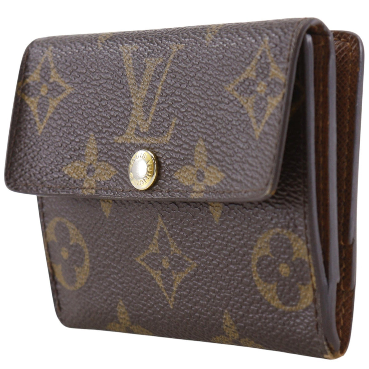 Louis Vuitton Ludlow Monogram Canvas Brown Canvas Wallets Accessory (Pre-Owned)