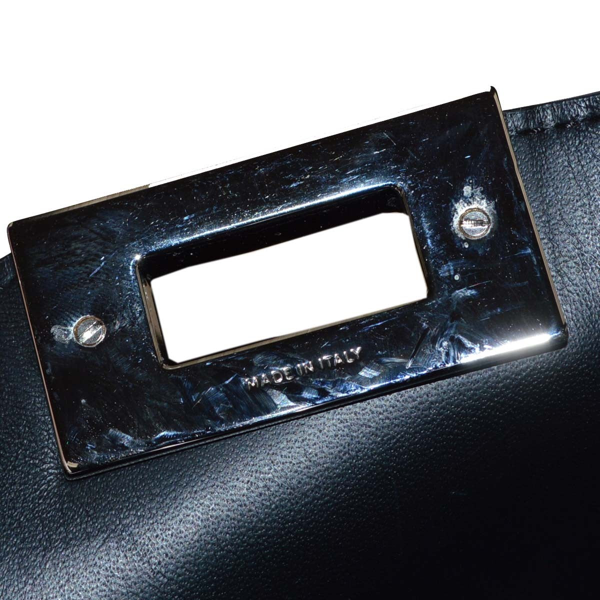 Fendi Peekaboo Iseeu Printed Leather Multicolour Leather Handbag (Pre-Owned)
