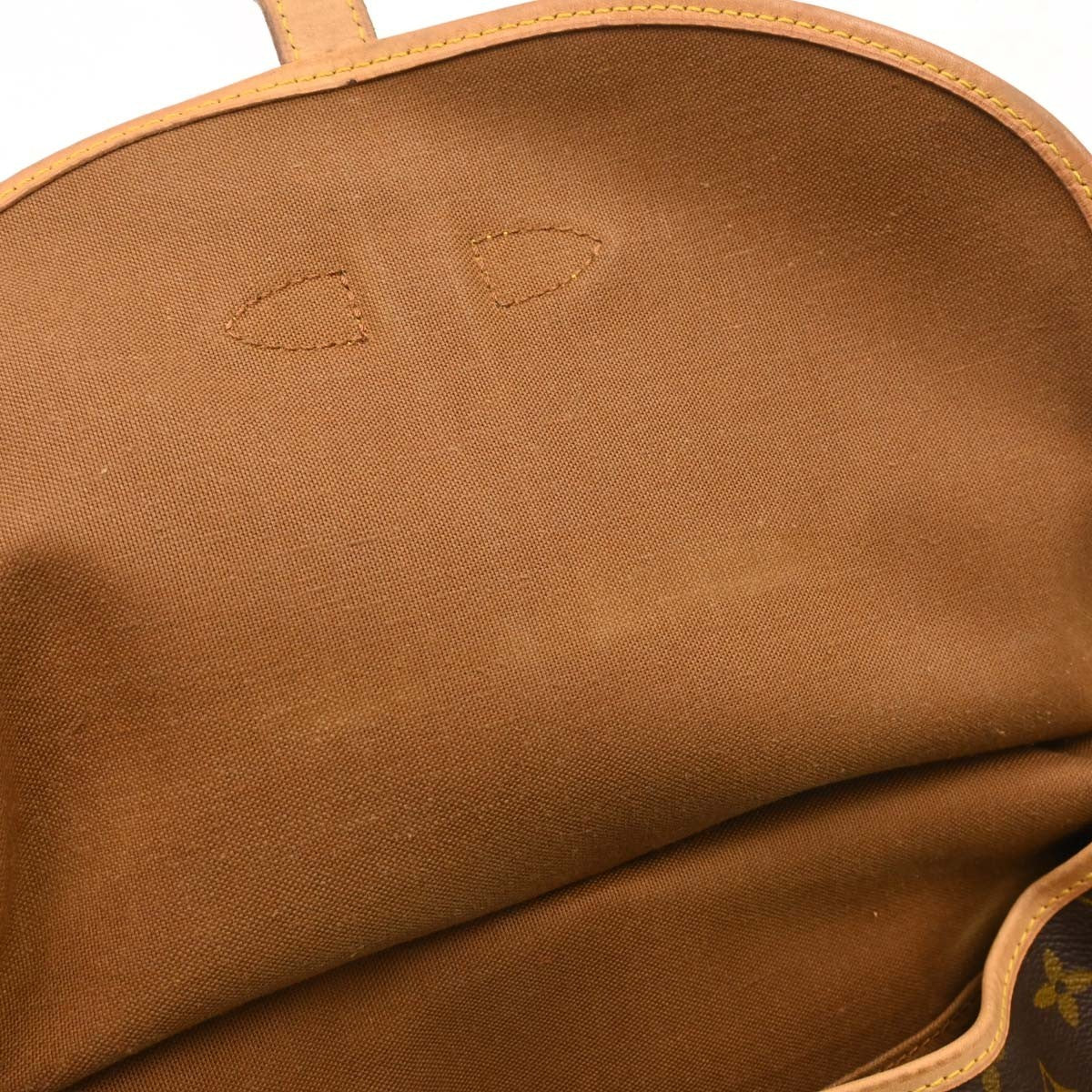 Louis Vuitton Saumur Monogram Canvas Brown Canvas Handbag (Pre-Owned)