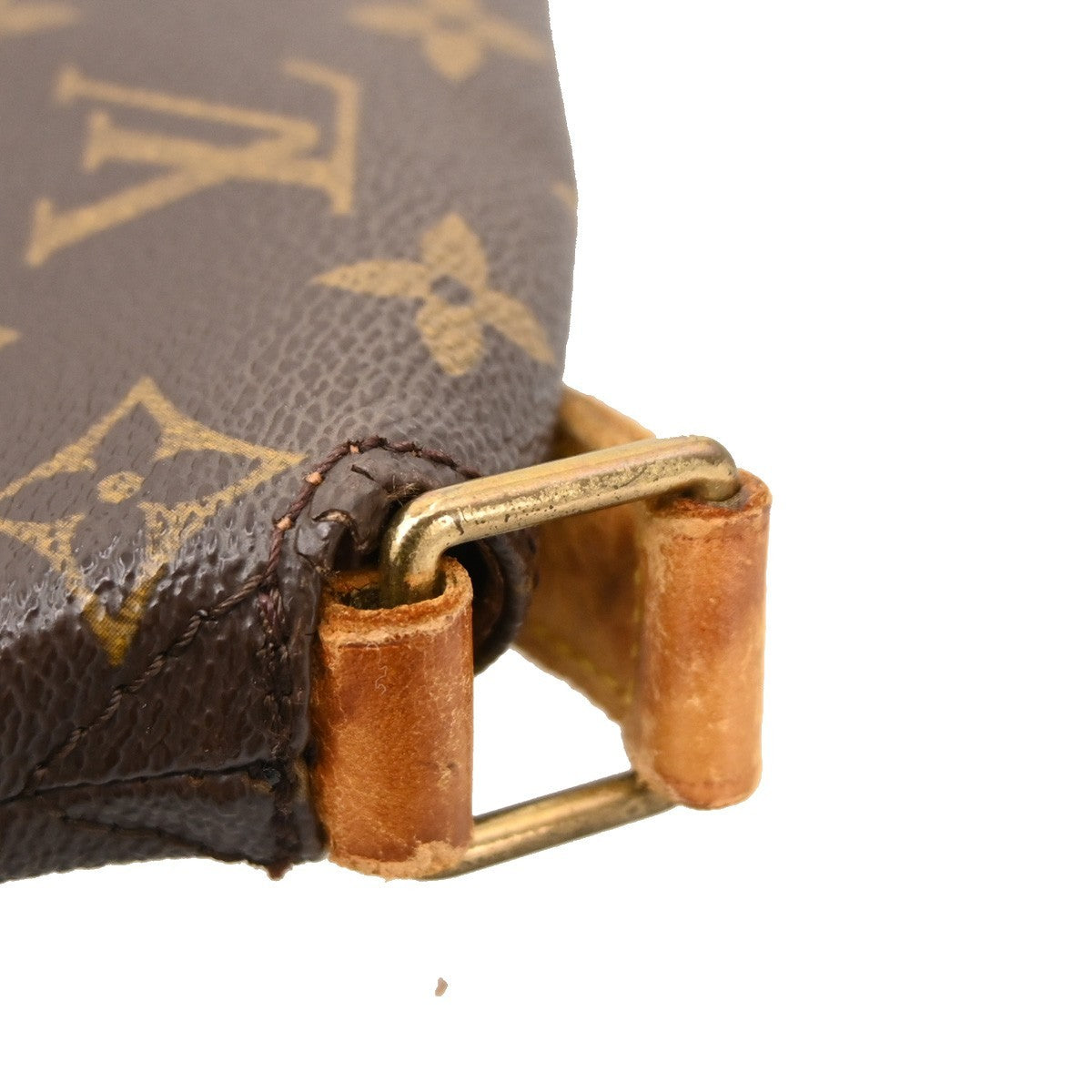 Louis Vuitton Musette Monogram Canvas Brown Canvas Shoulder Bag Bag (Pre-Owned)