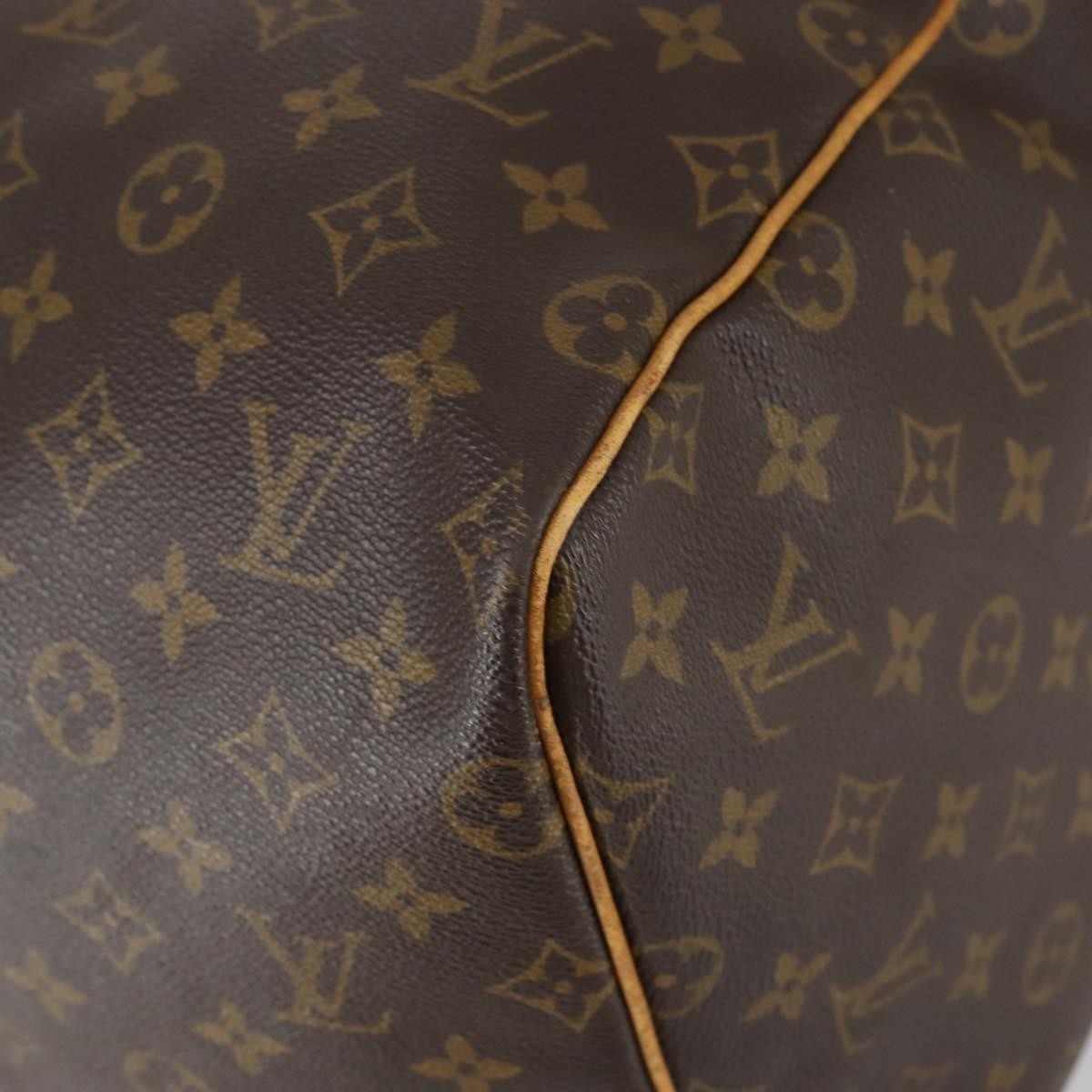 Louis Vuitton Keepall Monogram Canvas Brown Canvas Travel Bag Bag (Pre-Owned)