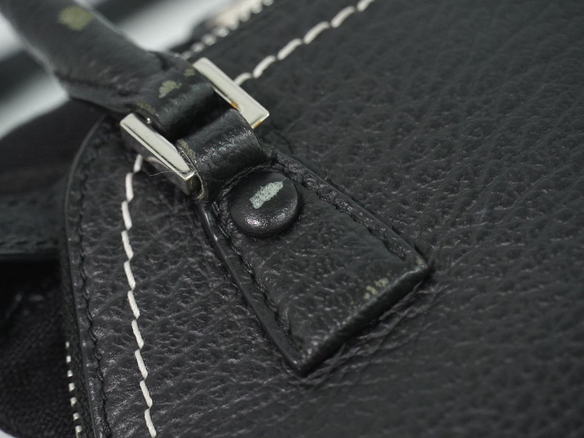 Maison Margiela Femme Micro Sac 5Ac Leather Black Leather Shoulder Bag Bag (Pre-Owned)