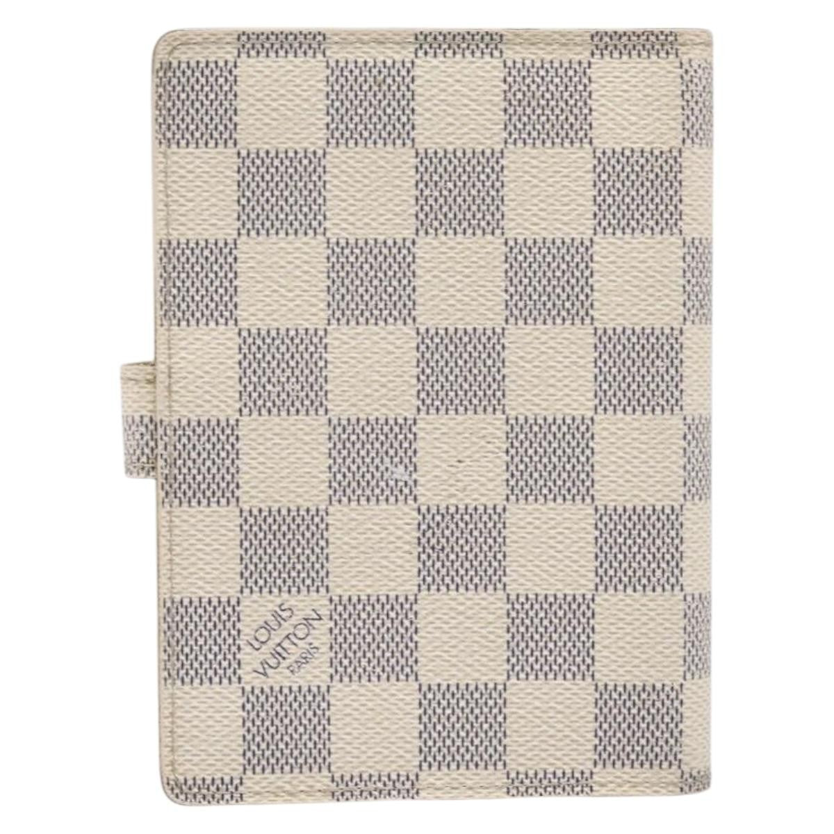 Louis Vuitton Ring Agenda Cover Damier Beige Canvas Briefcase Bag (Pre-Owned)