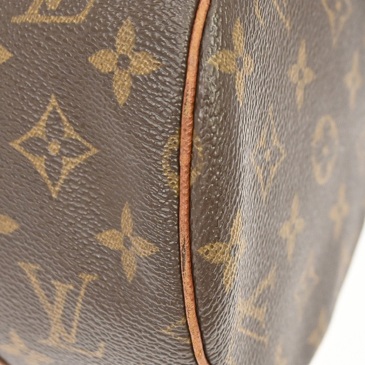Louis Vuitton Papillon Monogram Canvas Brown Canvas Handbag (Pre-Owned)