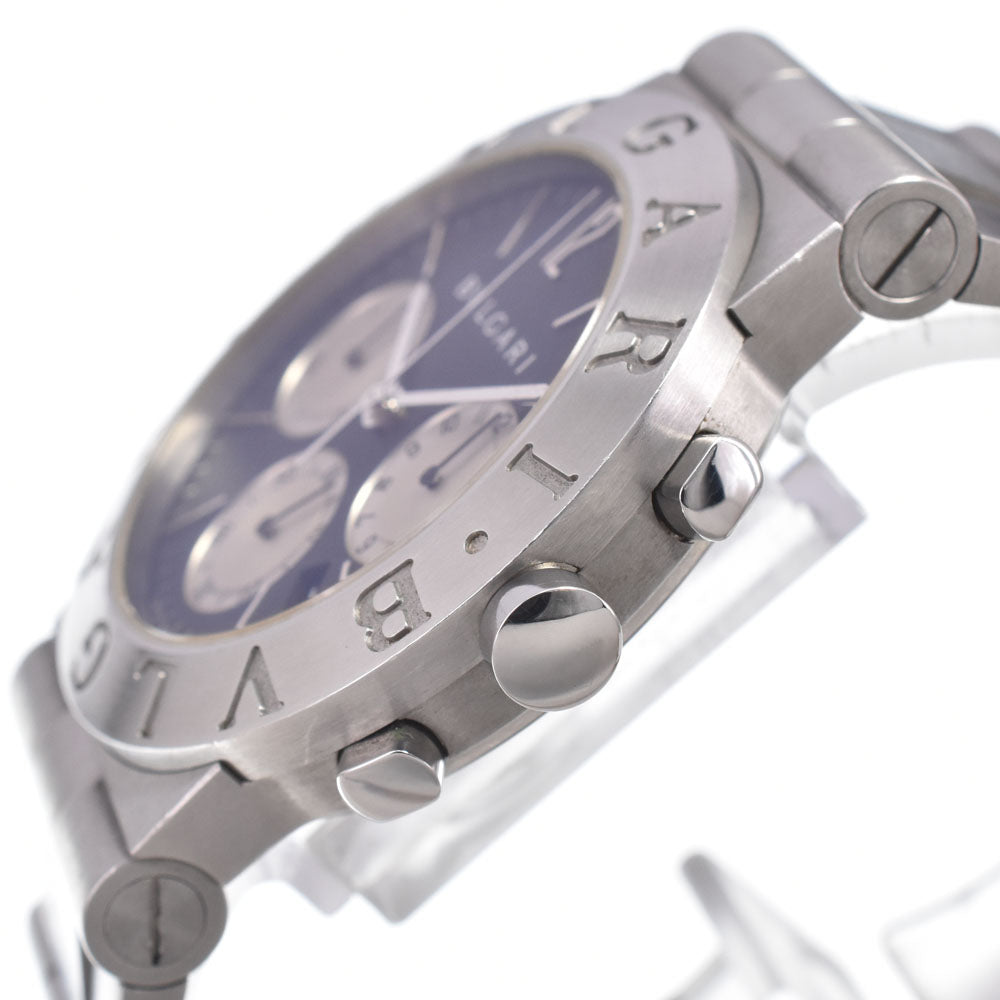 Bvlgari Diagono Chronograph Quartz Stainless Steel Watch (Pre-Owned)