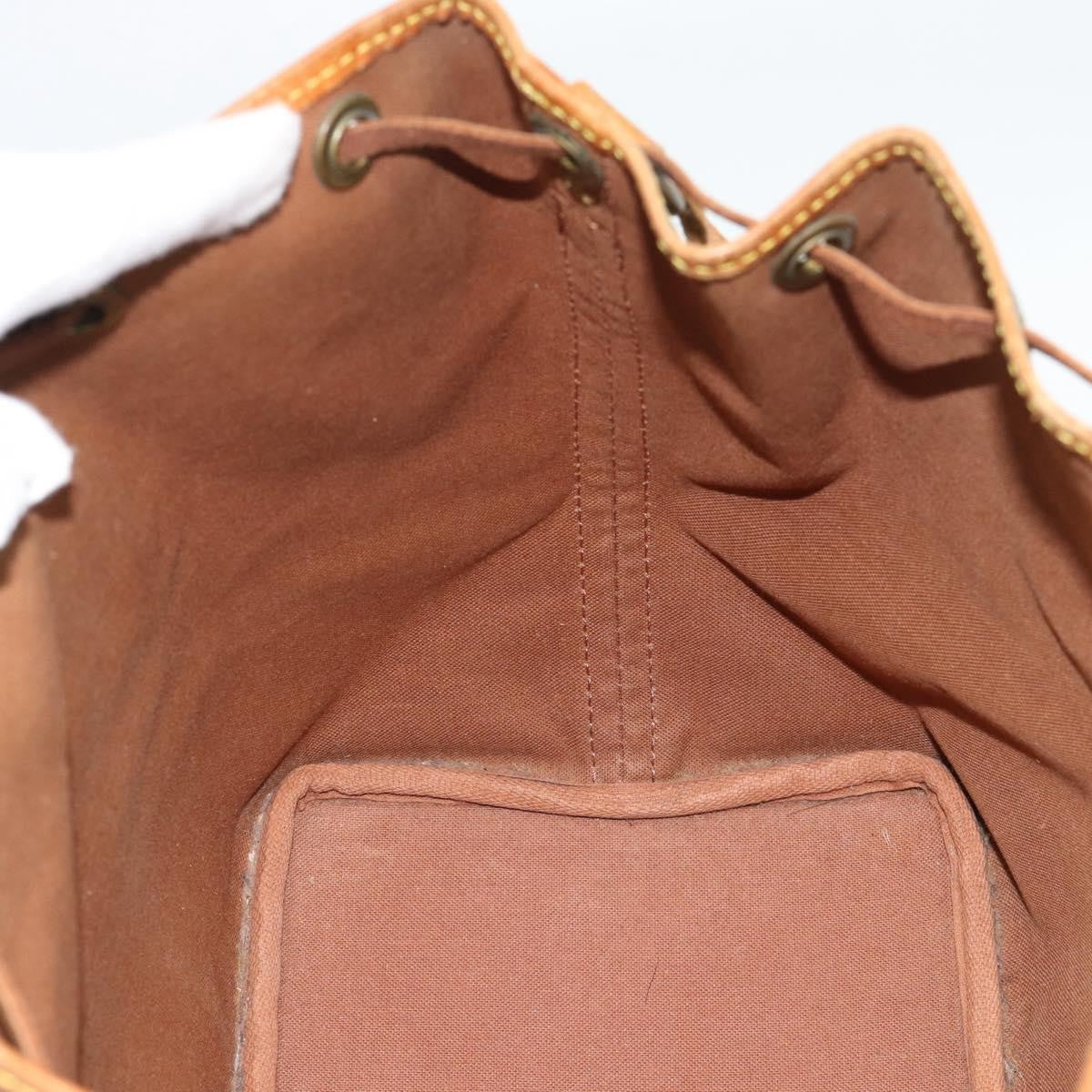 Louis Vuitton Petit Noe Monogram Canvas Brown Canvas Shoulder Bag Bag (Pre-Owned)