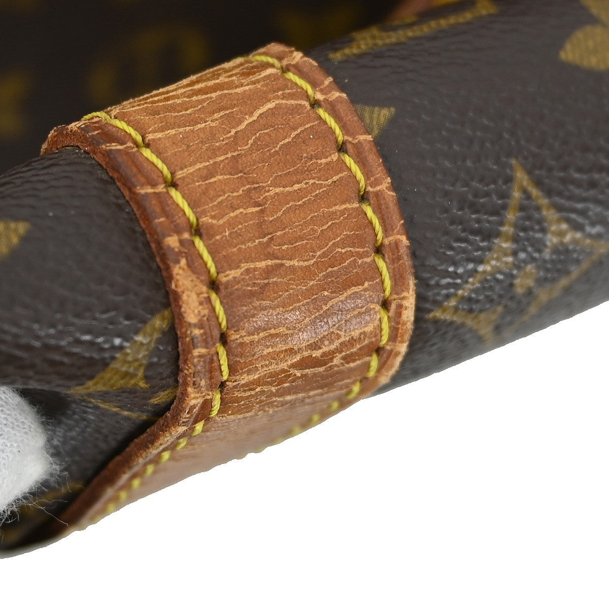 Louis Vuitton Keepall Bandoulière Monogram Brown Canvas Travel Bag Bag (Pre-Owned)