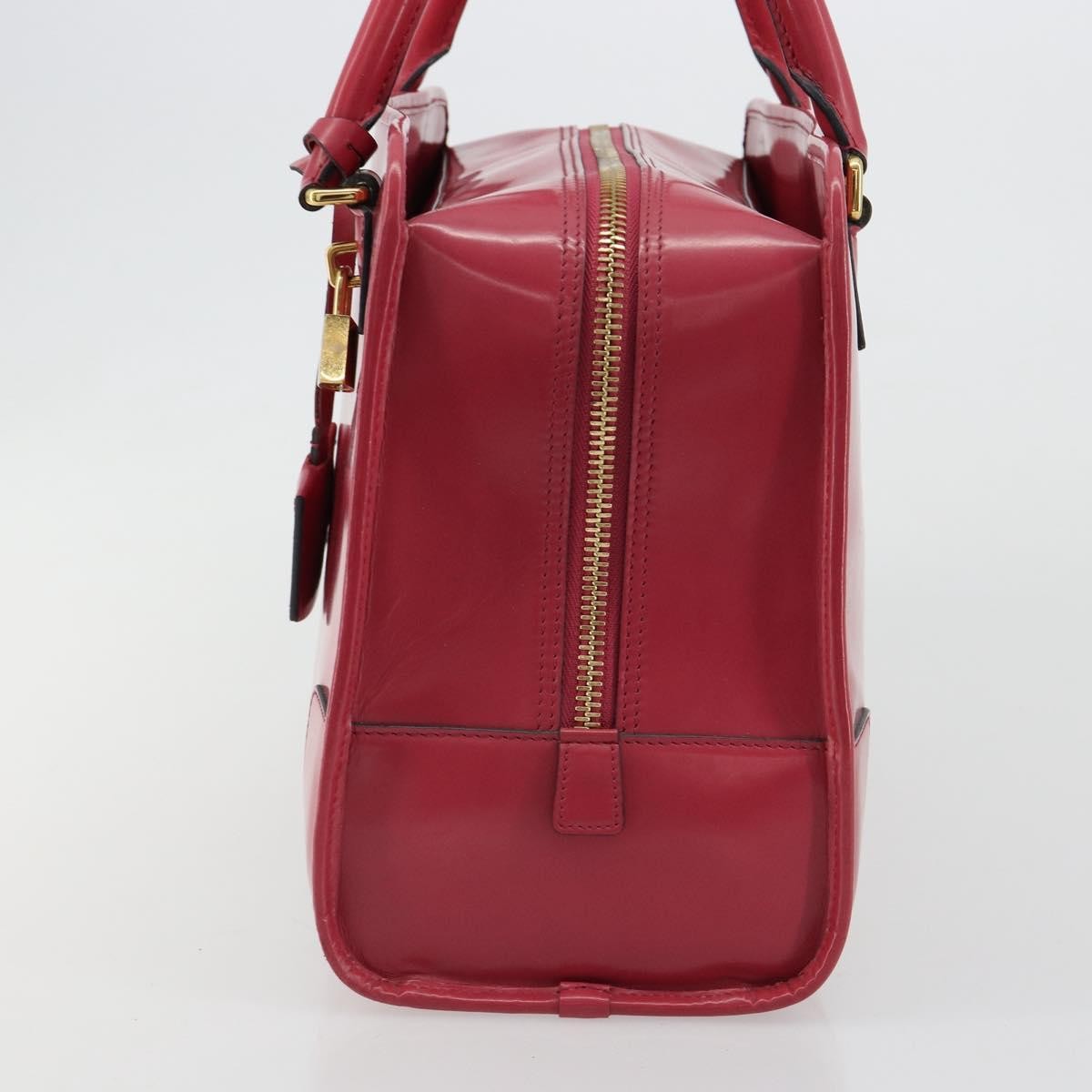 Loewe Amazona Patent Pink Patent_Leather Handbag (Pre-Owned)