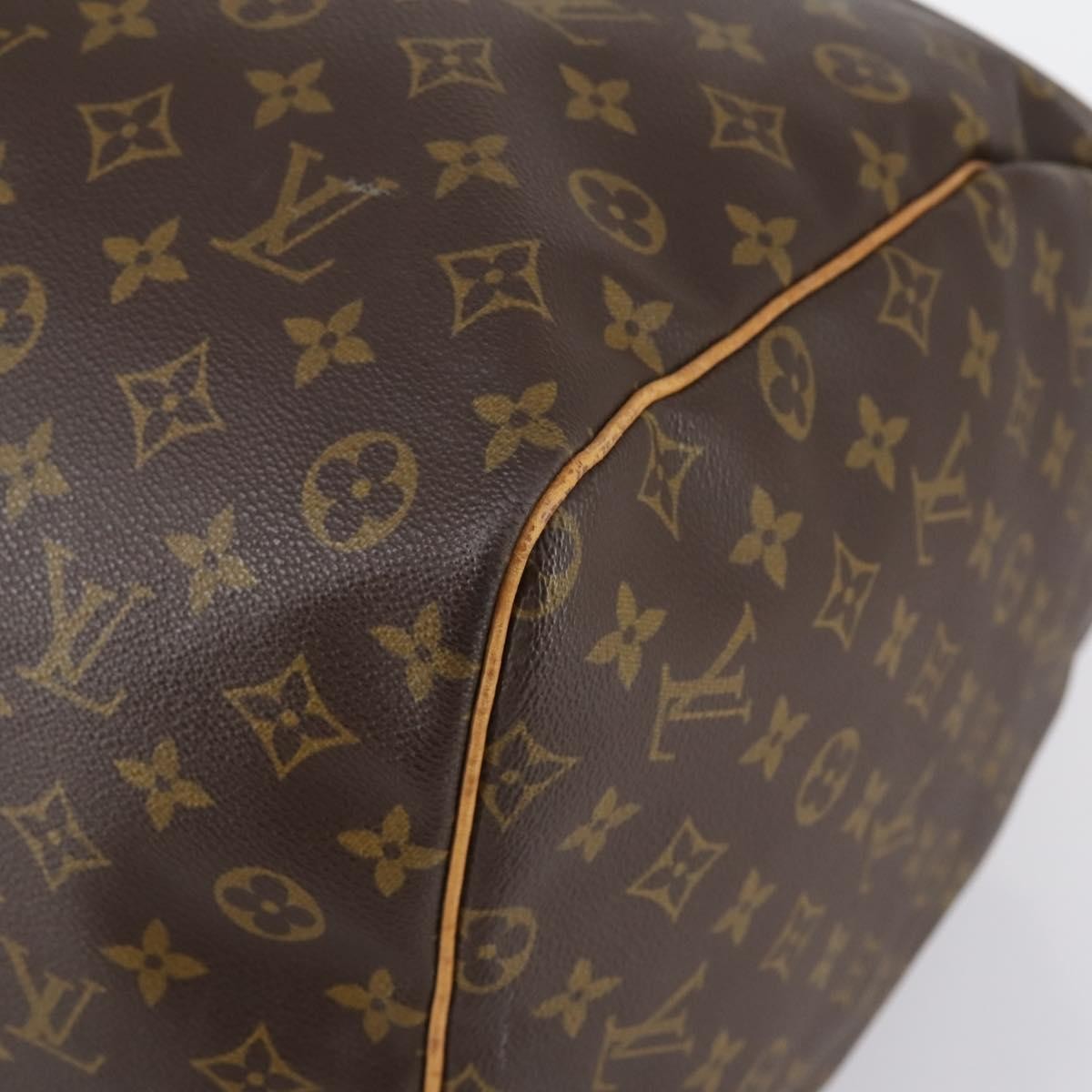 Louis Vuitton Keepall Monogram Canvas Brown Canvas Travel Bag Bag (Pre-Owned)