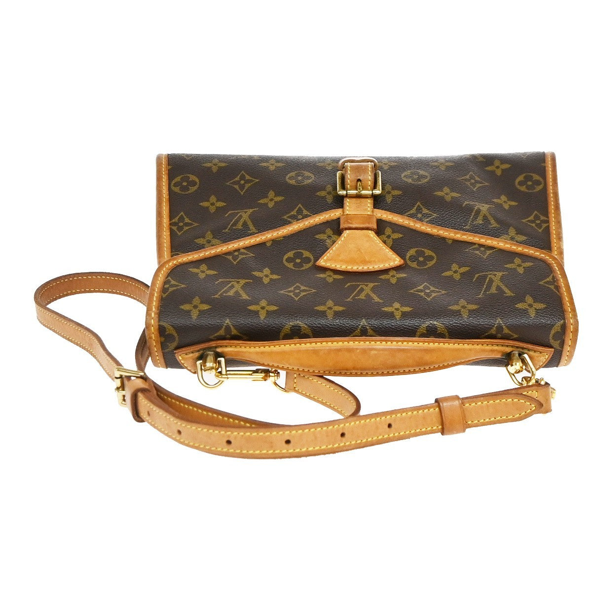 Louis Vuitton Beverly Monogram Canvas Brown Canvas Briefcase Bag (Pre-Owned)