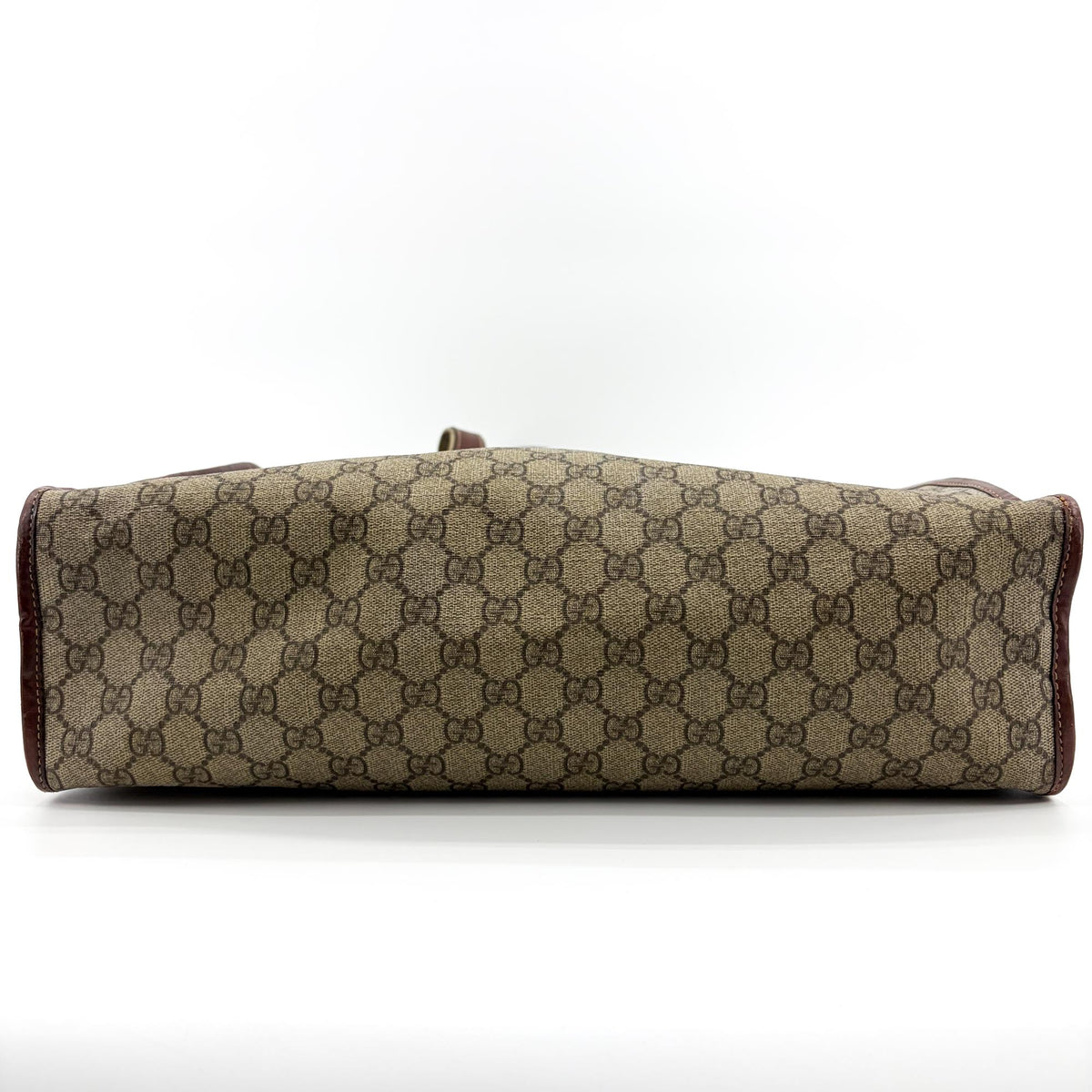 Gucci Ophidia Shopping Gg Coated Canvas Brown Canvas Tote Bag Bag (Pre-Owned)