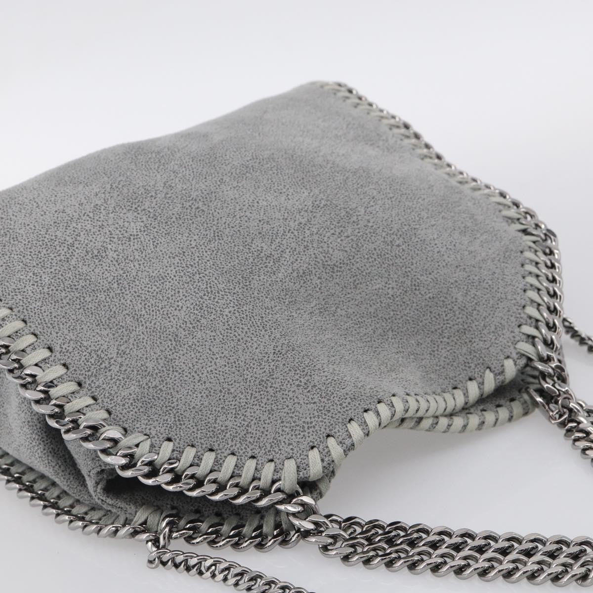 Stella Mccartney Falabella Tote Suede Gray Suede Crossbody Bag Bag (Pre-Owned)