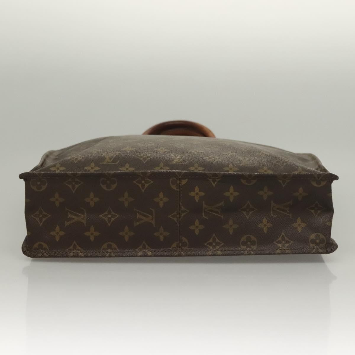 Louis Vuitton Vintage Sac Plat Monogram Canvas Brown Canvas Handbag (Pre-Owned)