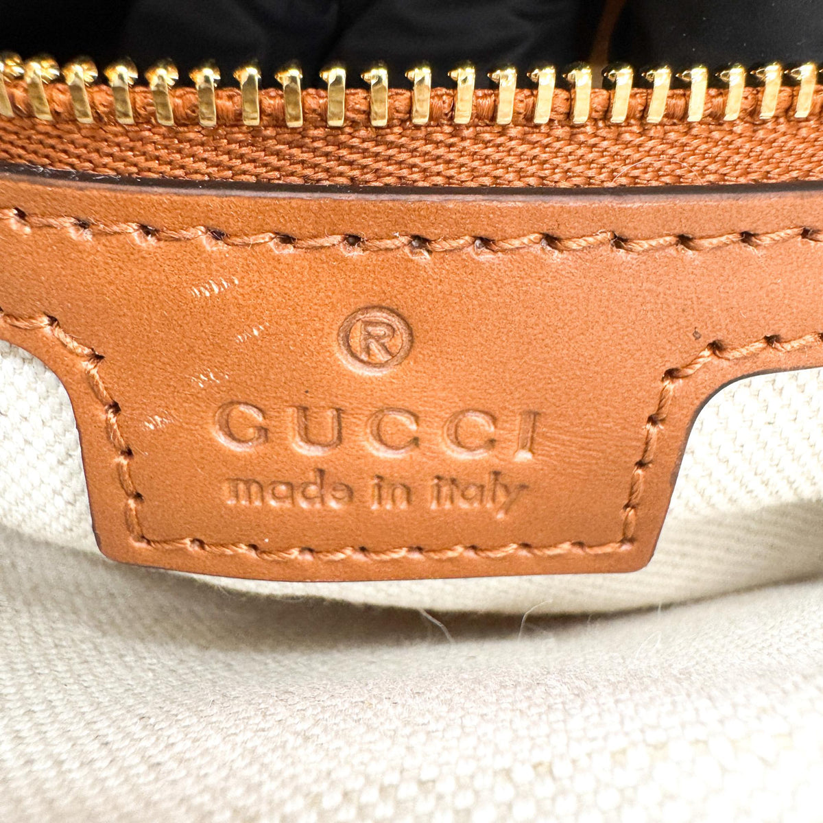 Gucci Jackie 1961 Hobo Leather Brown Leather Shoulder Bag Bag (Pre-Owned)