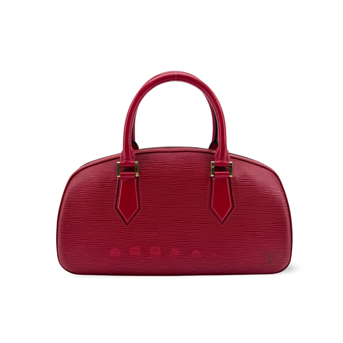 Louis Vuitton Jasmin Epi Leather Red Leather Handbag (Pre-Owned)