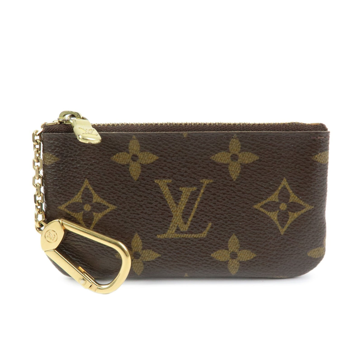 Louis Vuitton Key Monogram Canvas Brown Canvas Clutche & Pouche Bag (Pre-Owned)