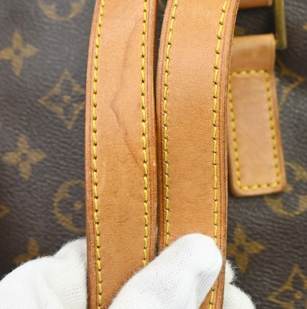 Louis Vuitton Cabas Piano Monogram Canvas Brown Canvas Tote Bag Bag (Pre-Owned)