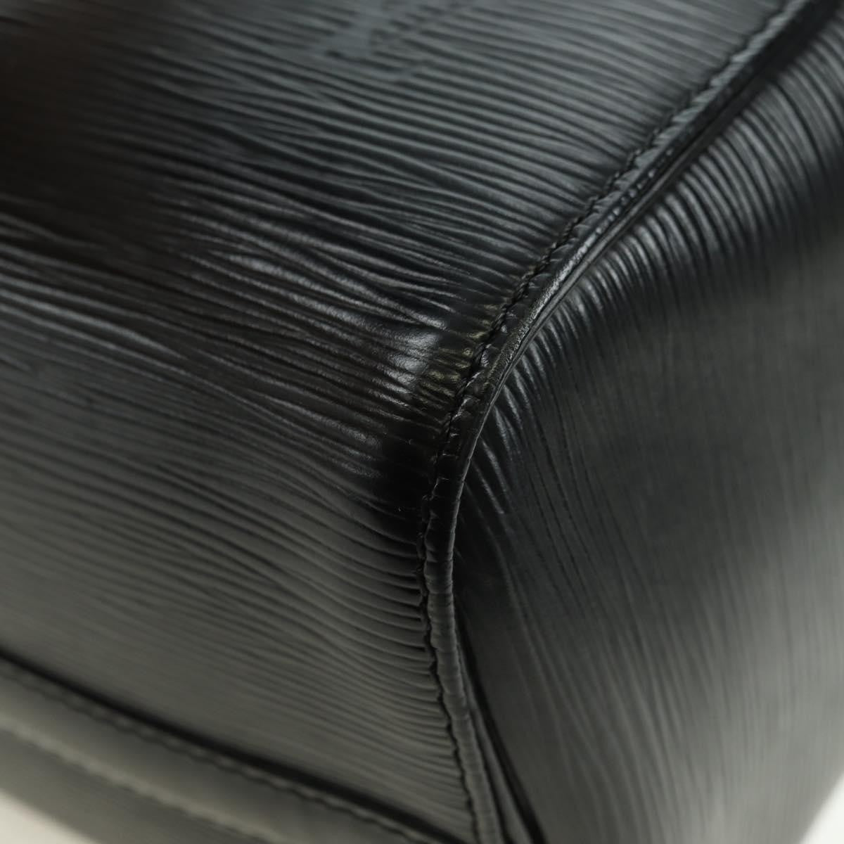 Louis Vuitton Speedy Epi Leather Black Leather Handbag (Pre-Owned)