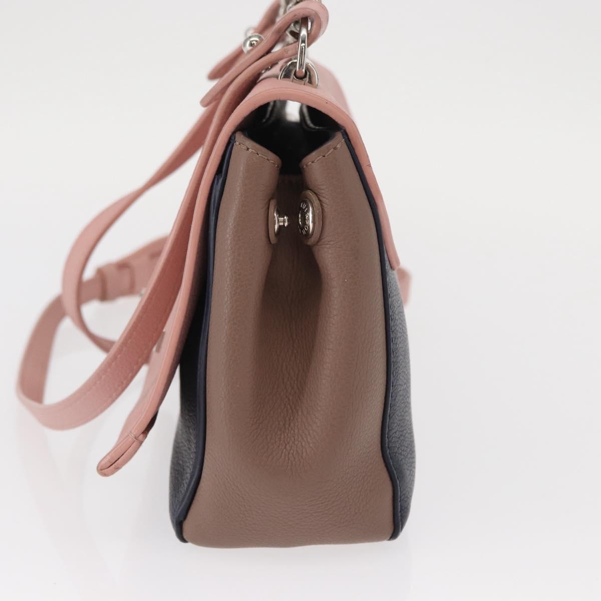 Louis Vuitton Lockme Ii Leather Pink Leather Shoulder Bag Bag (Pre-Owned)
