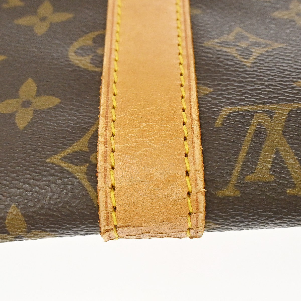 Louis Vuitton Keepall Monogram Canvas Brown Canvas Travel Bag Bag (Pre-Owned)