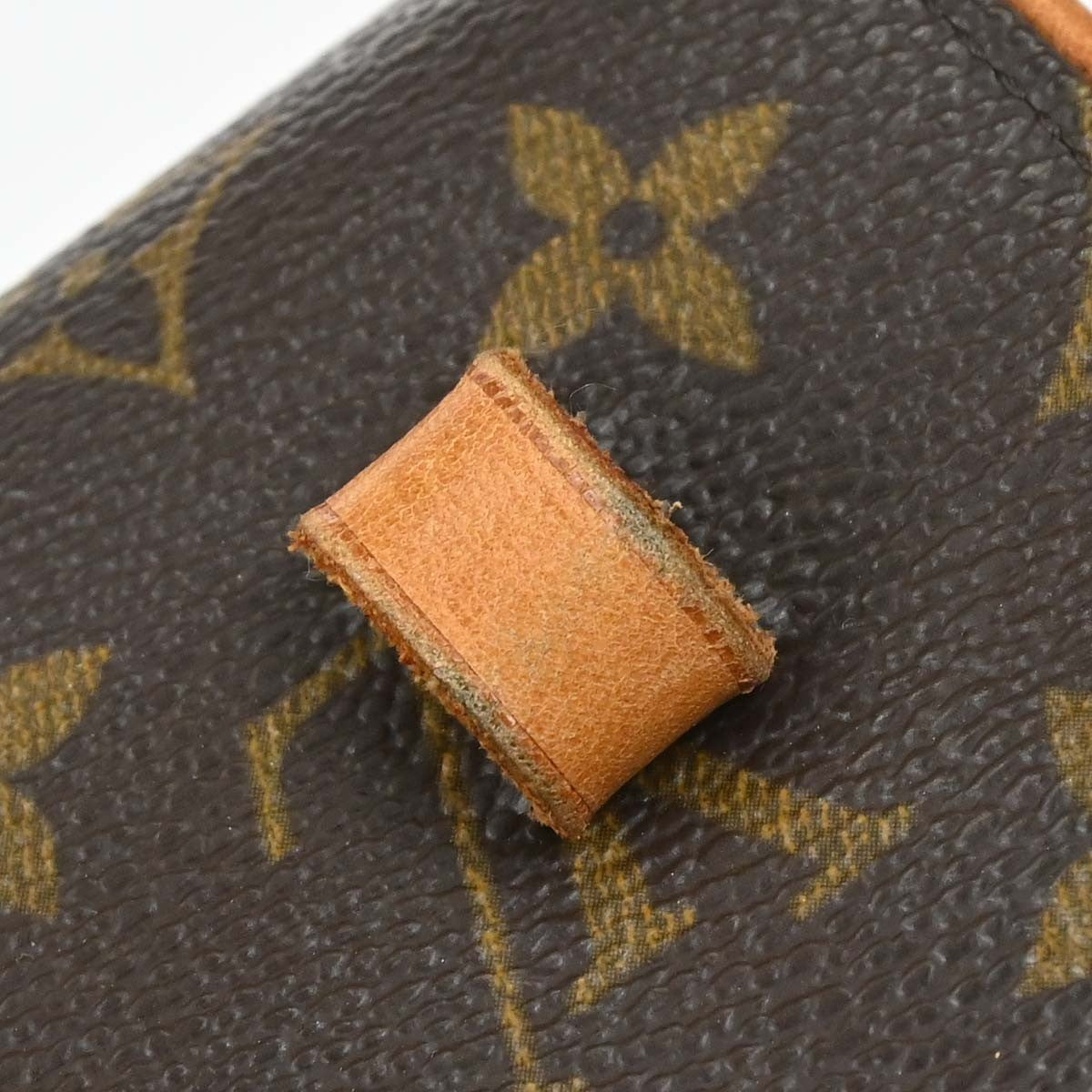 Louis Vuitton Florentine Waist Monogram Canvas Brown Canvas Handbag (Pre-Owned)