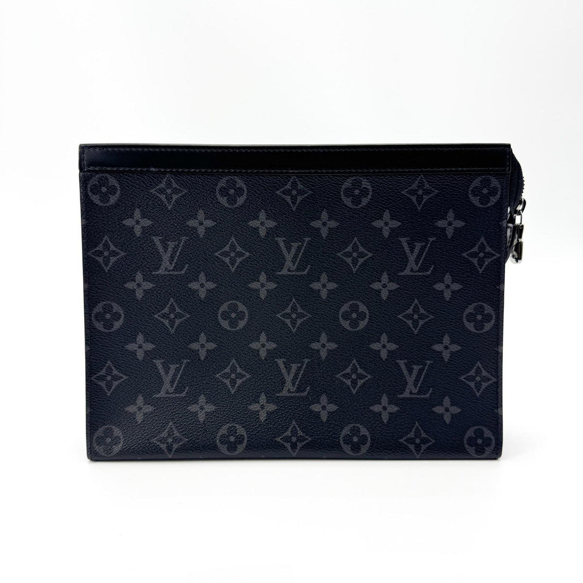 Louis Vuitton Pochette Voyage Monogram Eclipse Canvas Black Canvas Clutche & Pouche Bag (Pre-Owned)