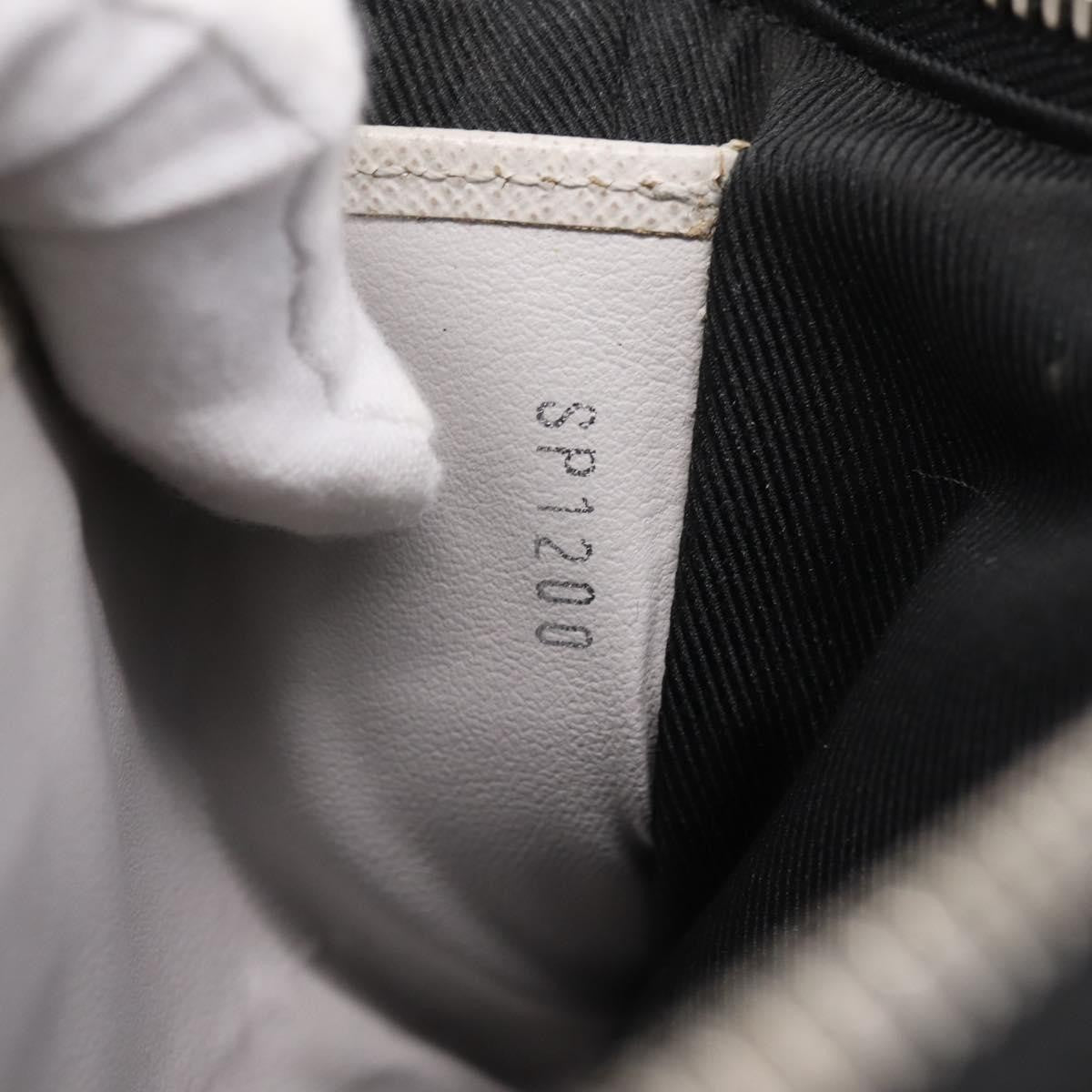 Louis Vuitton Discovery Pochette Monogram Taigarama White Canvas Clutche & Pouche Bag (Pre-Owned)