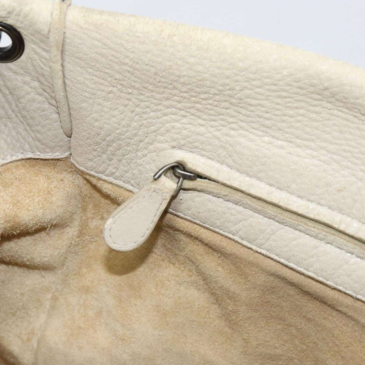 Bottega Veneta Braided Handle Hobo Embroidered Leather With Intrecciato Detail Beige Leather Shoulder Bag Bag (Pre-Owned)