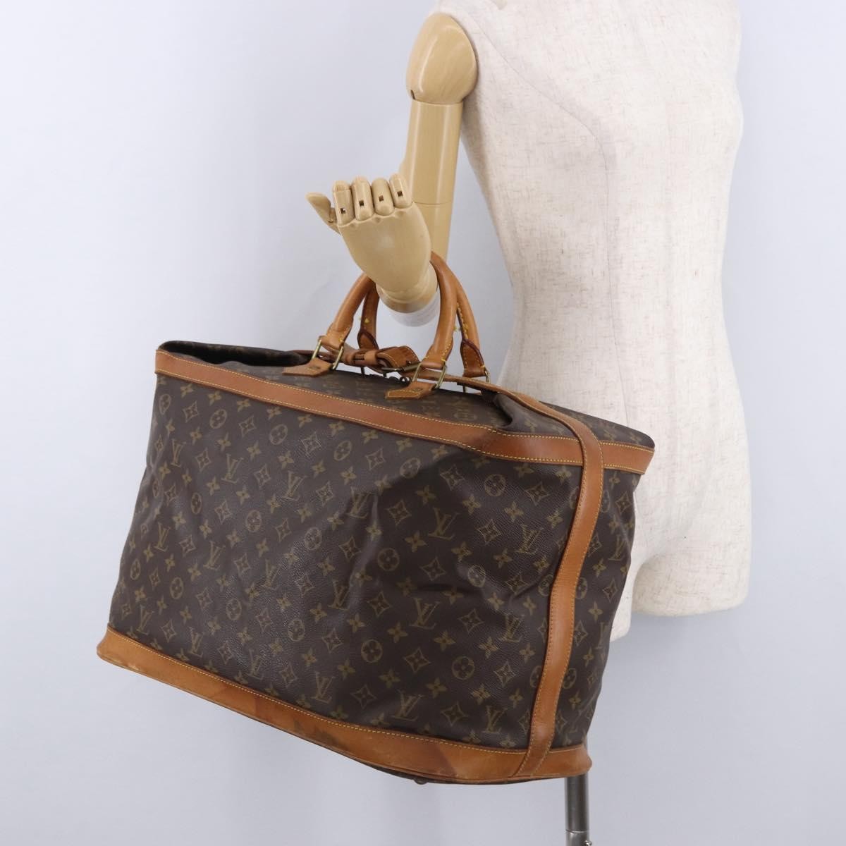 Louis Vuitton Cruiser Monogram Brown Canvas Travel Bag Bag (Pre-Owned)