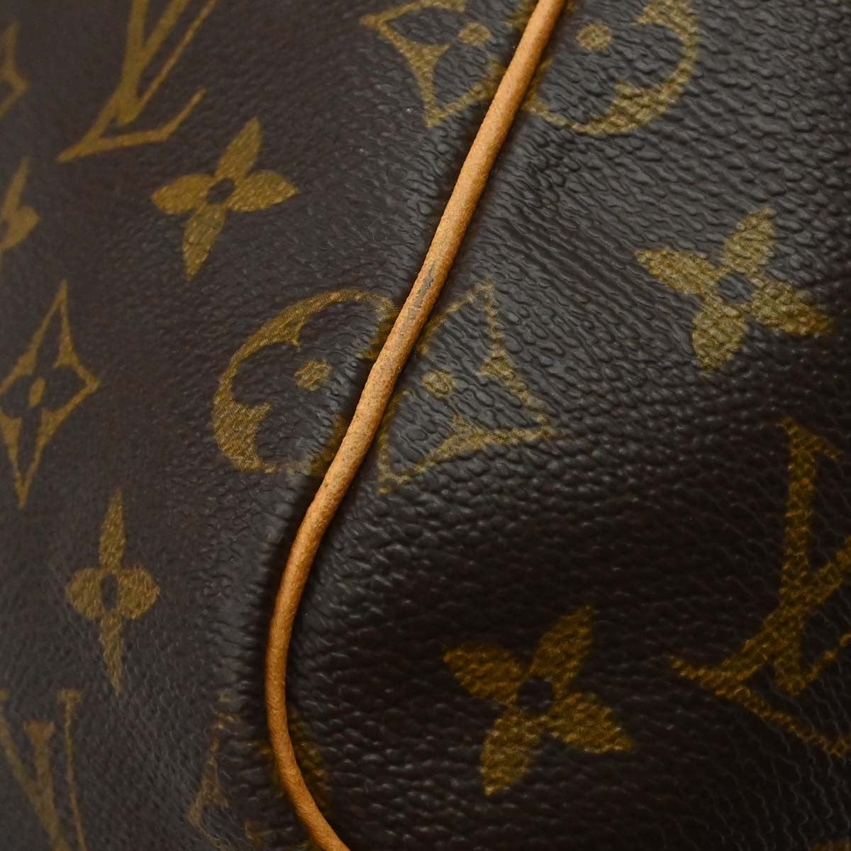Louis Vuitton Keepall Monogram Canvas Brown Canvas Travel Bag Bag (Pre-Owned)
