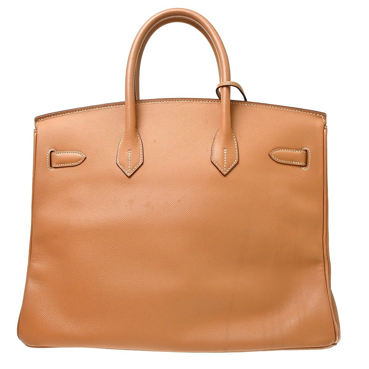 Hermes Birkin Epsom Beige Leather Handbag (Pre-Owned)