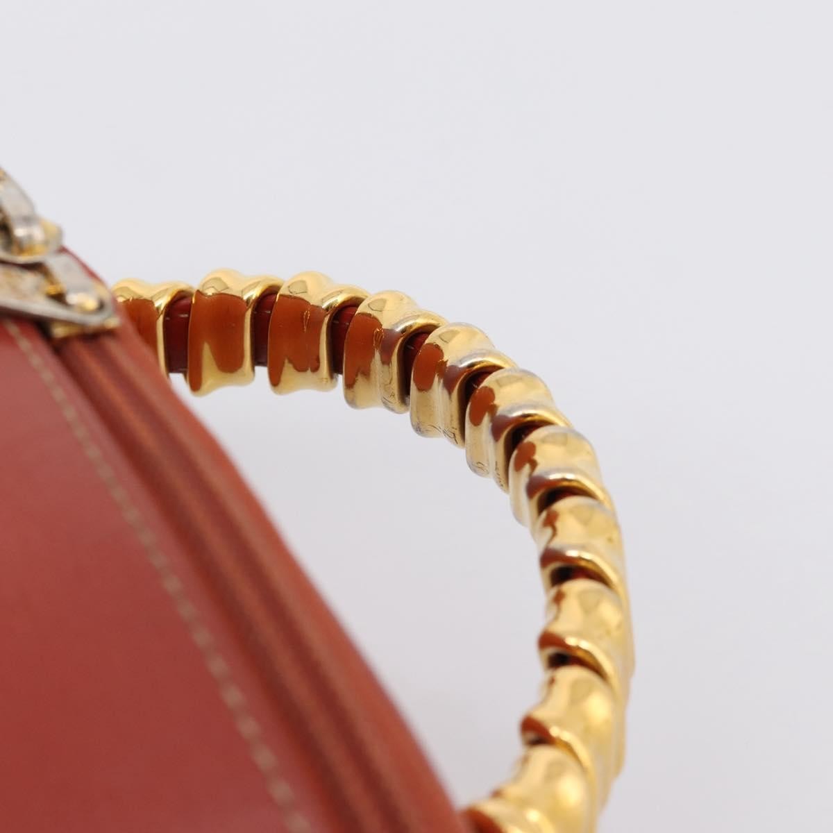 Loewe Velazquez Tote Leather Orange Leather Handbag (Pre-Owned)