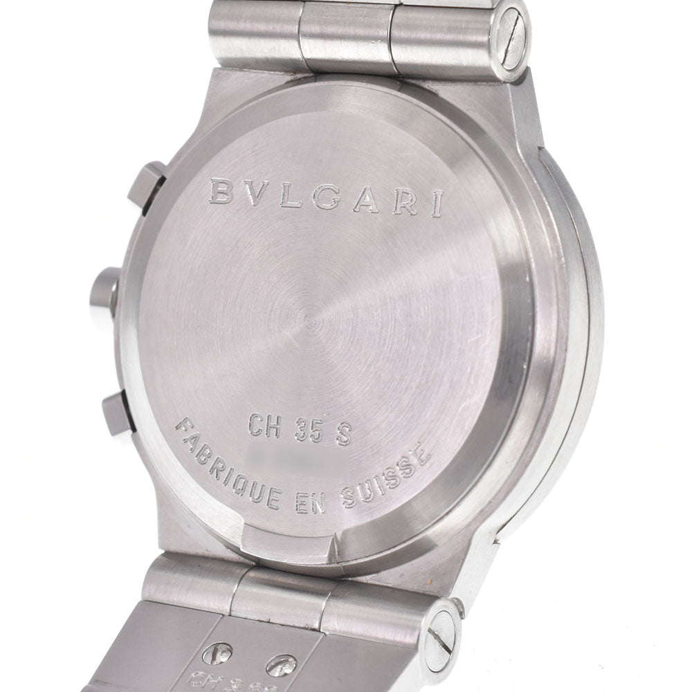 Bvlgari Diagono Chronograph Quartz Stainless Steel Watch (Pre-Owned)