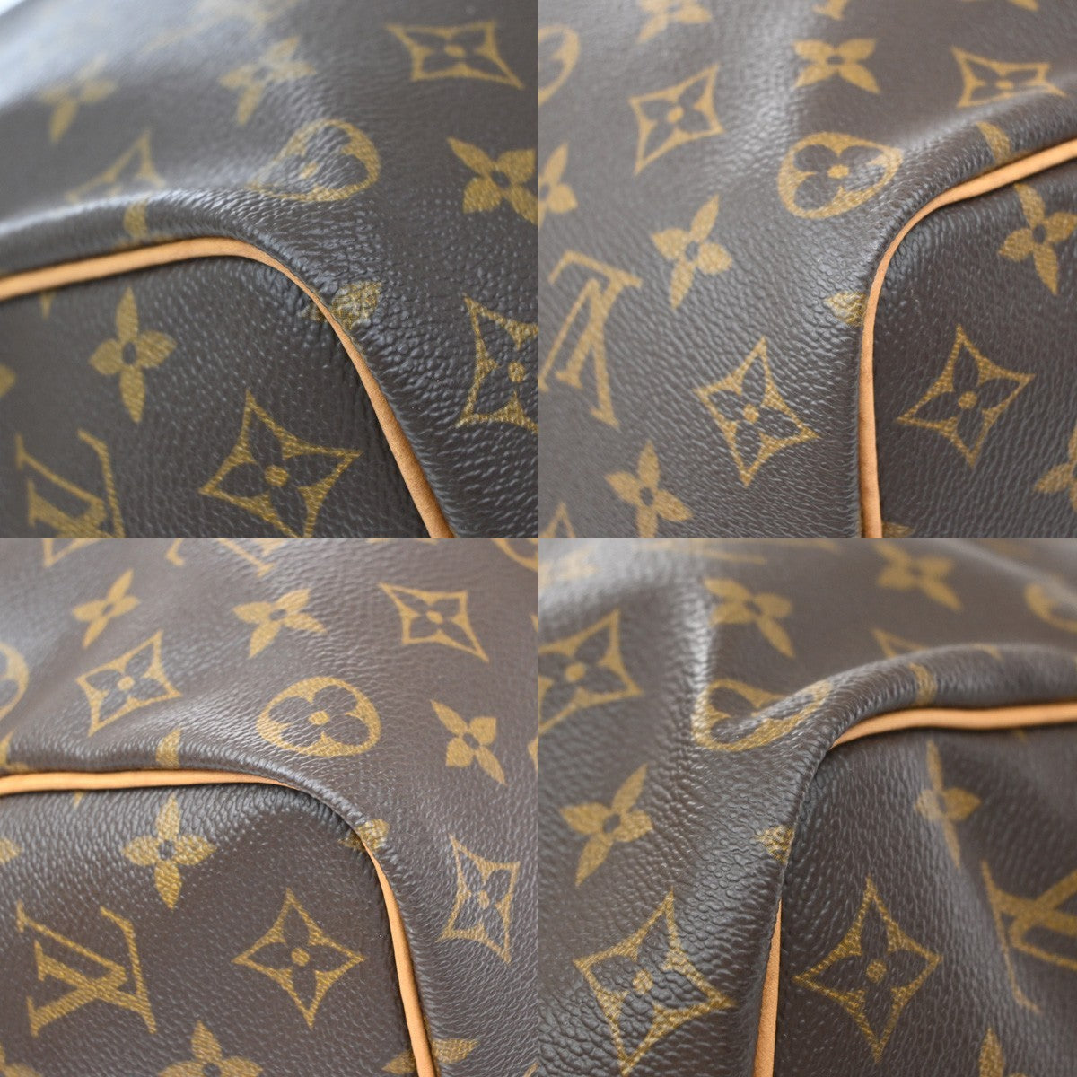 Louis Vuitton Keepall Monogram Multicolor Brown Canvas Travel Bag Bag (Pre-Owned)