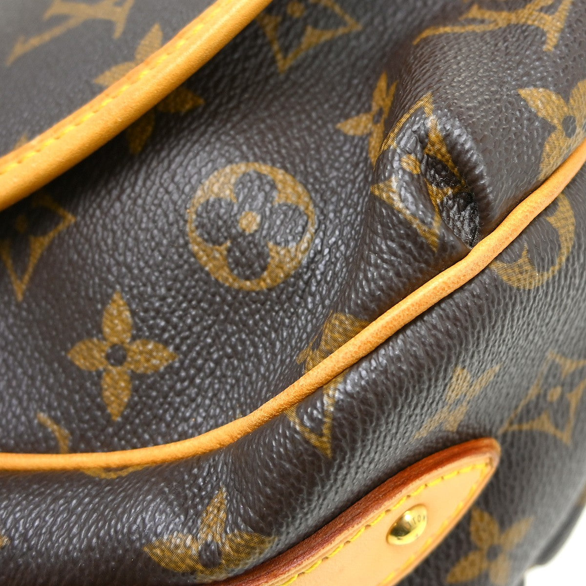 Louis Vuitton Tulum Monogram Canvas Brown Canvas Shoulder Bag Bag (Pre-Owned)